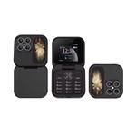 I17 Mini Vouwbare Telefoon - 1.77 inch HD Scherm - Dual SIM - 1000mAh Batterij - Zwart