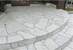 flagstones Brasil White 2,5-4 cm dik