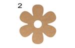 Bloem - silhouette - MDF