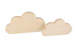 Houten wolken