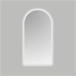 Spiegel Best Design Toog LED Verlichting 50x100 cm Met Touchknop En Afgeronde Bovenkant