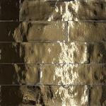 Mozaïek Stardos Zellige 6.2x25 cm Glossy Gold (Prijs per M2)