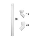 Valpijp BWS Mark Modulair Voor Hooghangend Reservoir 32/50 mm