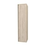 Kolomkast BWS Sally 160 cm 1 Deur Licht Hout