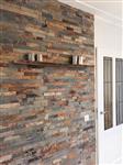 Natuursteen strips wandbekleding leisteen rusty-45m²