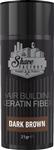 The Shave Factory Hair Building Fibers - 21gr - Donker Bruin