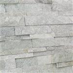 Natuursteen strips wandbekleding leisteen grey white-45m²