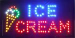 Ice cream ijs LED bord lamp verlichting lichtbak reclamebord #D