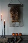 Wanddoek | IJslands Bruin Schapenvacht | H75 x B50 cm