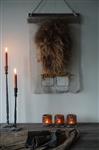 Wanddoek | IJslands Bruin Schapenvacht | H75 x B50 cm