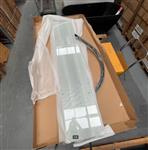 Complete douchecabine 90x90 zwart kwartrond nr77