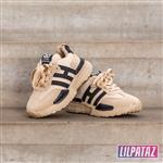 Hulckz Beige (maat 26-35) Kindersneakers Maat 29
