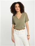 Short-sleeved t-shirt 242-Deva  Khaki Green