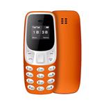 BM10 Mini Telefoon - 0.66 inch HD Scherm - Dual SIM - Dumphone GSM - Oranje