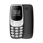 BM10 Mini Telefoon - 0.66 inch HD Scherm - Dual SIM - Dumphone GSM - Zwart