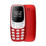 BM10 Mini Telefoon - 0.66 inch HD Scherm - Dual SIM - Dumphone GSM - Rood