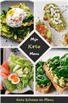 Keto schema en menu