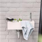 Fontein Hura L | Wit | H11,5 x B40 x D22 cm