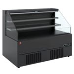 Halfmuurkoelkast, zelfbediening, open - zwart | Diamond | GBN13-L5