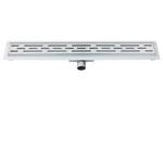 Douchegoot Best Design Nice Met Flens 120cm RVS