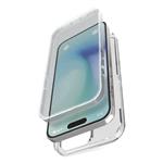 iPhone 16 Plus Full Body Hoesje - 360° Transparant Voorkant Achterkant Silicone Cover