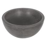 Waskom Beton Donkergrijs Rond 25x25x11.5 cm