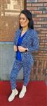 Travel Blazer Leopard Print 2015 Cobalt