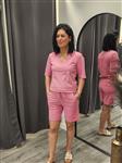 Travel T-shirt Uni 2271 Babie Pink