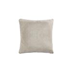 Suky Taupe suède leren kussen vierkant 60H x 60L