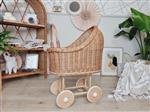 Hoge Poppenwagen - Naturel Naturel