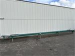SADO transportband 890 x 40 cm + 65 cm rollenbaan
