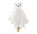 Speenknuffel Beertje White wit