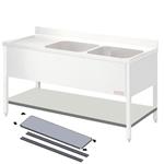 Tussentablet voor demonteerbare spoeltafel | Diamond | RX16-KD