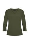 Travel Top uni 3/4 Mouw 2329 Deep Depth