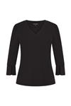 Travel Top uni 3/4 Mouw 2329 Dark Blue