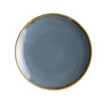 Bord / coupebord - &#216; 17,8 cm - blauw - per 6 stuks - Olympia Kiln - FA026