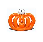 Oranje opblaaskroon EK / WK voetbal Koningsdag (35,5 cm)