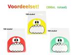 Tanden zakjes, 3x 100 stuks