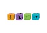 XL Equivalentendobbelstenen (4x4x4 cm) 4 stuks