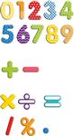 Magnetische cijfers 4,5 cm (90 delig)
