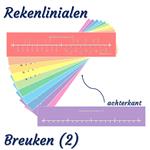 Rekenliniaal - breuken (2) (10 st.)