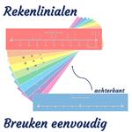 Rekenliniaal - breuken eenvoudig (10 st.)