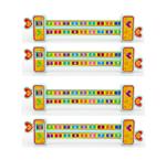 Schuifmaat rekenen - splitsingen van 10 (Set van 4 stuks)