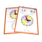 Oefenklokken analoog en digitaal