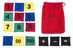 Genummerde pittenzakken - reken set (15 stuks)