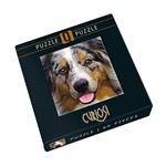 Curiosi Q-puzzel (moeilijke stukjes) - Dier - Australian Shepherd (66 stukjes)