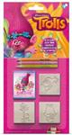 Trolls 5 delige stempelset + inkt en potloodjes