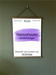 Posterhanger A2 formaat (43 cm) Walnoot hout
