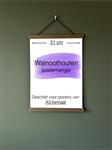 Posterhanger A3-formaat (31 cm) Walnoot hout