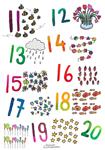 A4 poster - Onderbouw - Cijfers 11 t/m 20